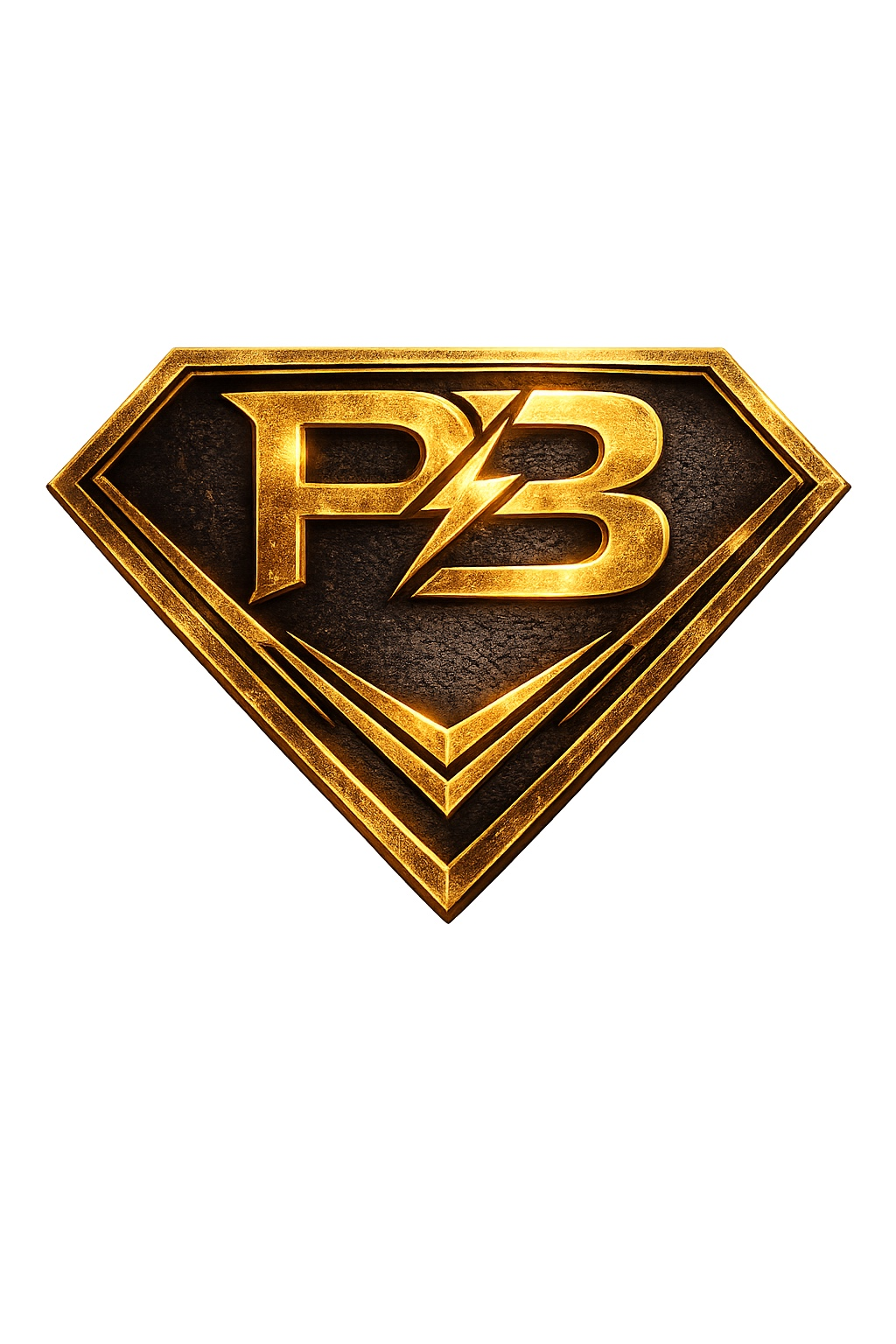 Official gold Pattern Breakers PB lightning-bolt emblem